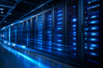 Servidores em data center representam projeto brasileiro de computação em nuvem e soberania digital